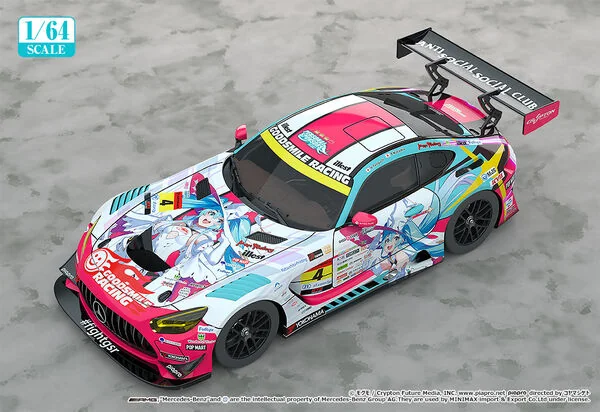 Good Smile Racing - Hatsune Miku - Itasha - 1/64 - AMG 2024 Season Opening Ver. (Good Smile Company, GOOD SMILE Racing)