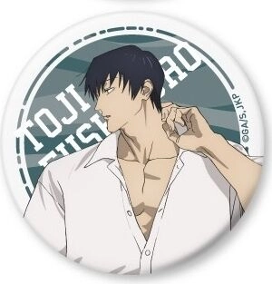 Jujutsu Kaisen - Fushiguro Toji - Badge - Jujutsu Kaisen Cafe 2024 Kaigyoku Gyokusetsu Can Badge (LTR)